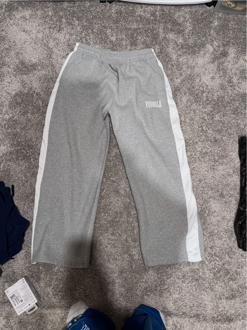 YoungLA timeless sweats in grey size XL